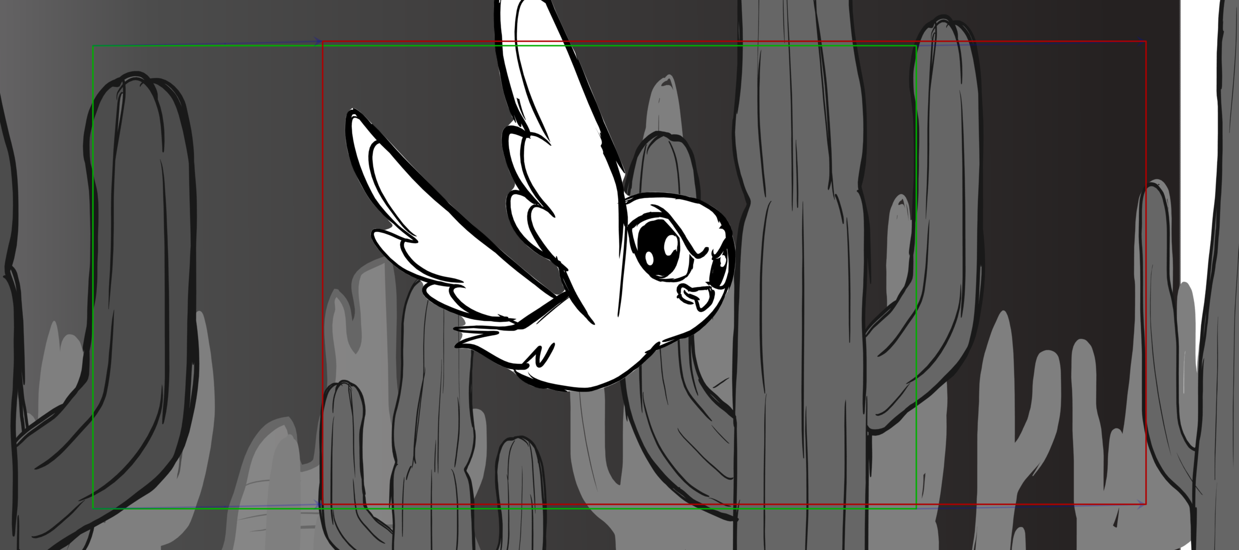Venom Wars — Escena 15, panel 4, storyboard by Melissa Ballesteros